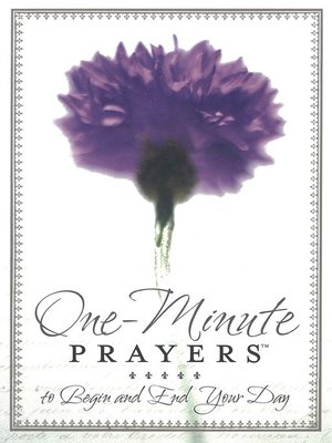 cover image of One-Minute Prayers&#8482; to Begin and End Your Day